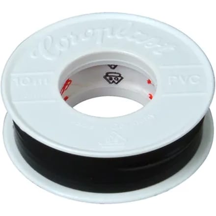 Isolatietape 19mmx20m Zwart