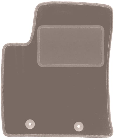 Beige bestuurdersmat voor: Hyundai i10 II hatchback (2013-)