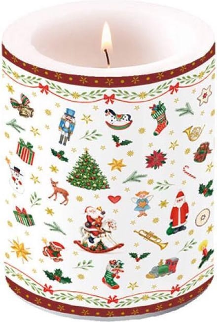 Stompkaars Ambiente Ornaments red