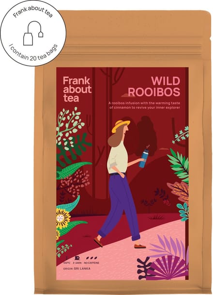 Wild Rooibos - Rooibos thee met kaneel - 20 theezakjes