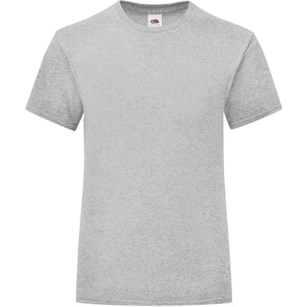 Meisjes-T-shirt Fruit of the Loom Iconic 150