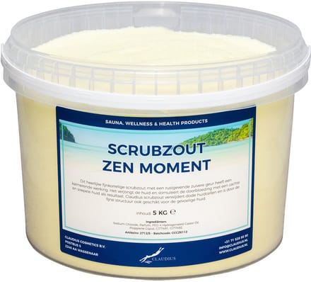 Scrubzout Zen Moment 5 KG - Hydraterende Lichaamsscrub