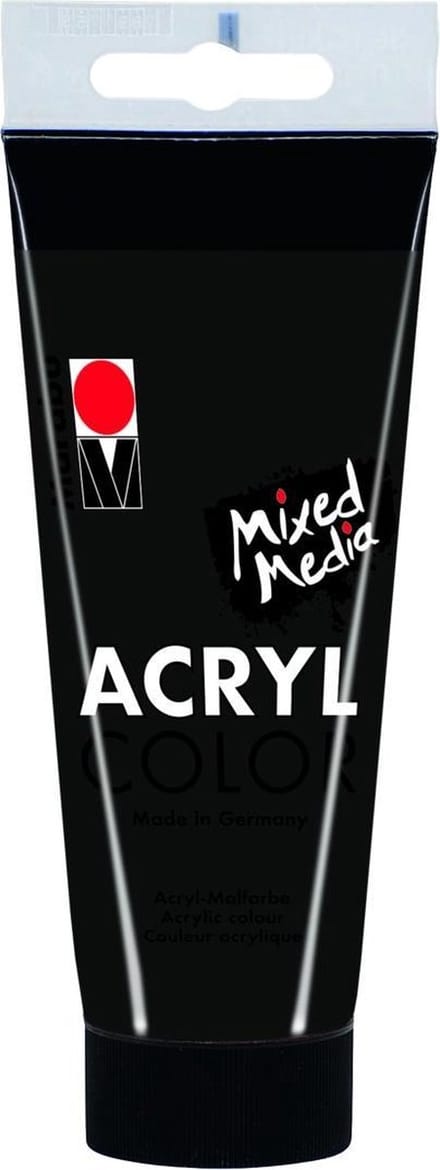 Acrylcolor 100 ML - Zwart