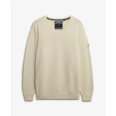 Superdry - Oversized V-hals Trui - Dames - Sweaters
