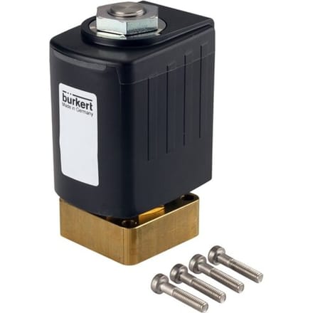 Magneetventiel NC messing NBR zonder huis 6027 309681