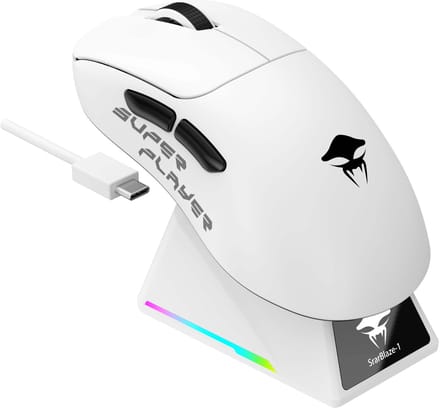 Havit StarBlaze-1 (Black and white) muis Gamen 26000 DPI