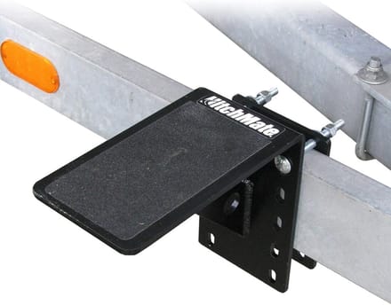 Boottrailer Opstap - Trailer Stap - Veilige Toegang Boot - Antislip Platform - Past 3x5 Frame - Zwart