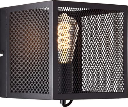 Brilliant Maze - Wandlamp - Zwart