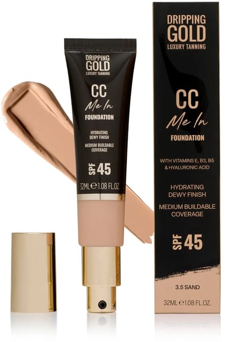 Dripping Gold | CC Me In Foundation 035 Sand - 32ml - SPF45 - Vegan