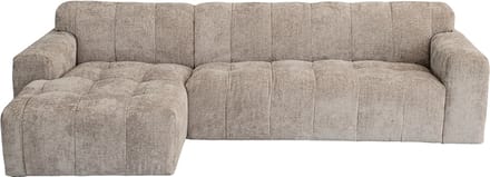 Tower Living - Austin 2,5-zits hoekbank links - beige