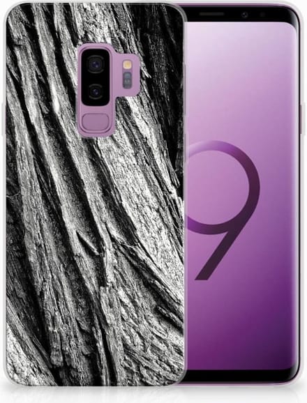 Bumper Hoesje Samsung Galaxy S9 Plus Boomschors Grijs