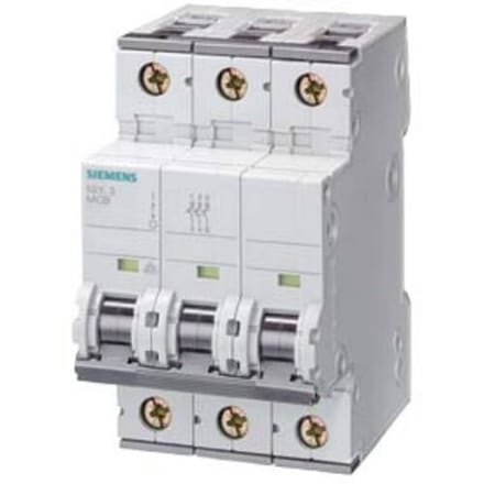 Siemens 5SY43107 5SY4310-7 Zekeringautomaat 10 A 230 V, 400 V
