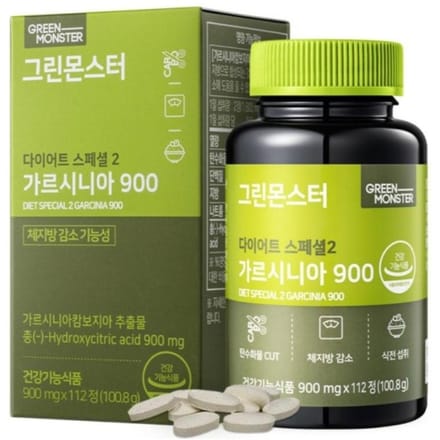 [Monstre Vert] Régime Spécial 2 Garcinia 900 (900 mg * 112 pièces) 1ea