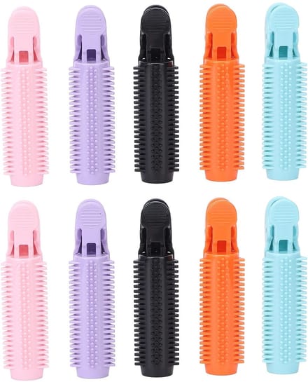 Dailygoods- Haarkrulspelden 10 Stuks - Haarrollers - Haarwortel Clip - Volumizing - Styling Tool - Eenvoudig te gebruiken
