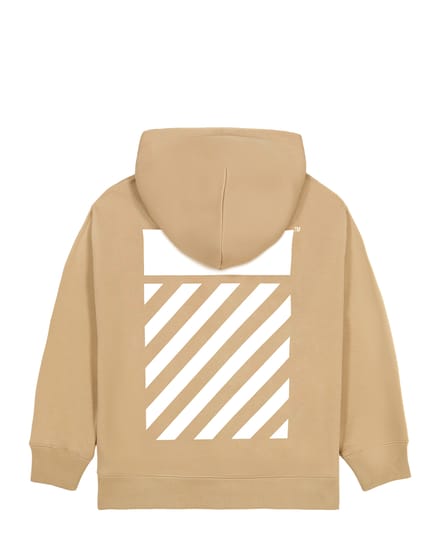 L/AB Off-White hoody jongens Core Diag Cornstalk