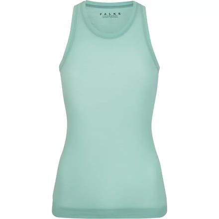FALKE Ultralight Cool sneldrogend functioneel materiaal mouwloze functioneel shirt dames groen - maat M