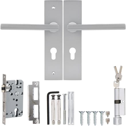 Deurklinkslot in Europese stijl Binnen Slaapkamer Woonkamer Mechanische Veiligheidsslotset