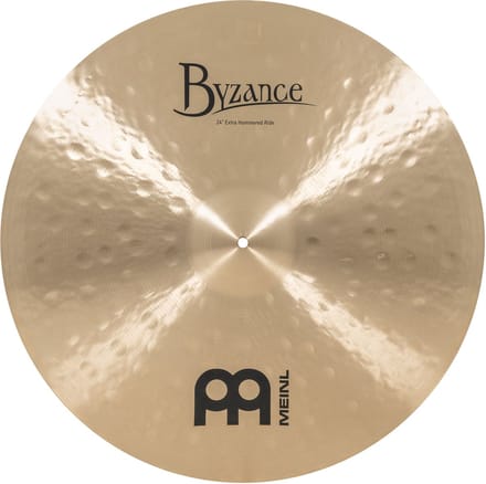 Meinl B24EHR Byzance Traditional Extra Hammered Ride 24" - Ride bekken