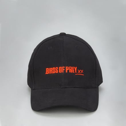 Birds of Prey Logo Cap With Embroidery - Black