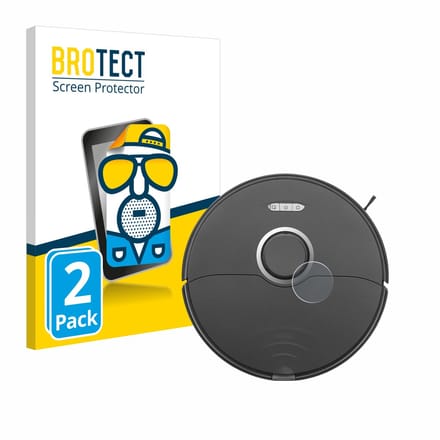 BROTECT - Screenprotector voor Roborock S8 Lidar Sensor (alleen wit model) - Folie Beschermfolie matte 2 Stuks