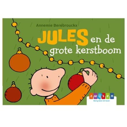 Jules En De Grote Kerstboom - Jules Kartonboekje - Annemie Berebrouckx