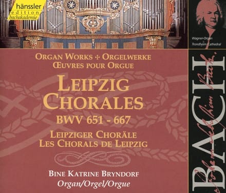 Bine Katrine Bryndorf - J.S. Bach: Organ Works: Leipzig Chorales Bwv 6 (2 CD)