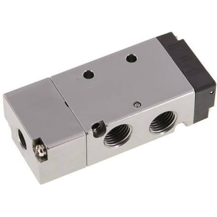 5/2 G1/4'' (G1/8'') Luchtgestuurd Ventiel 1.5-8bar/21.0-112psi E.MC