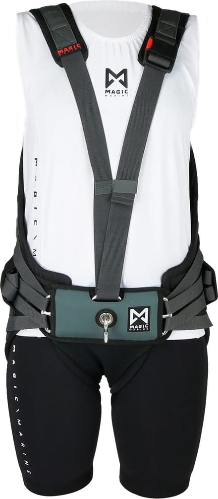 Magic Marine Unisex Auerlian Harness - Black