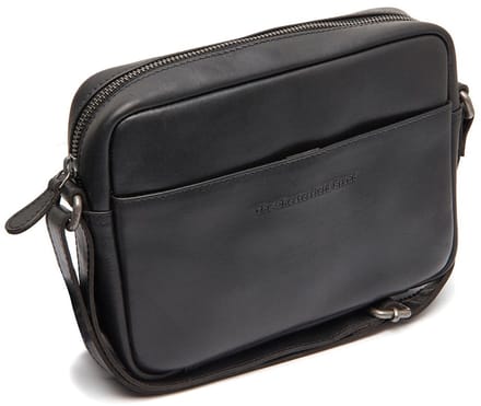 Chesterfield Westmere Waxed Pull Up Schoudertas - Zwart