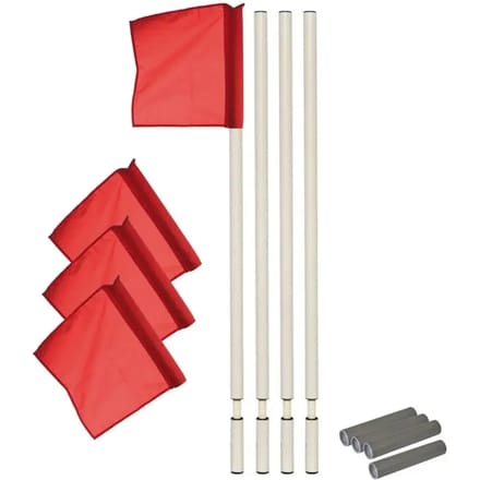 Hoek voetbalvlag Kuebler Sport (x4)