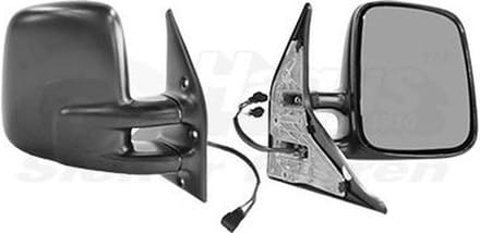 VanWezel 5874802 - Rétroviseur complet droit pour Volkswagen Transporter t4 de 1990 à 2003