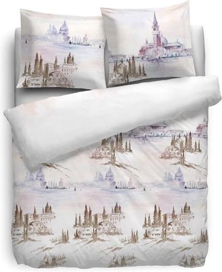 HNL Pure Cotton Dekbedovertrek Toscane - Eenpersoons - 140x200/220 - Multi