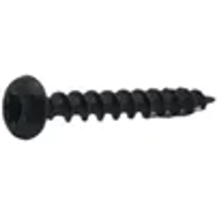 Sencys Universele Schroef Zwart Ronde Kop Torx - 4x30mm - 20 Stuks