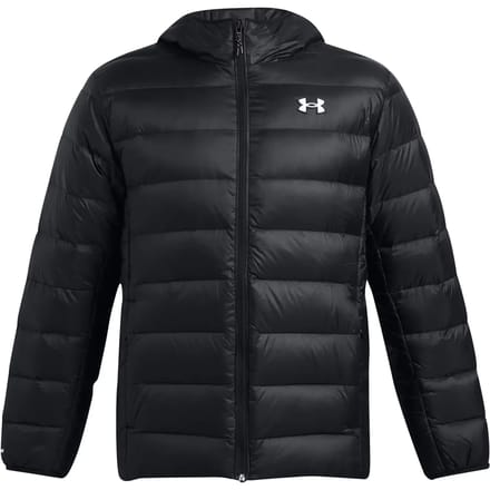 Under Armour Legend Down Hooded Jas Zwart K001