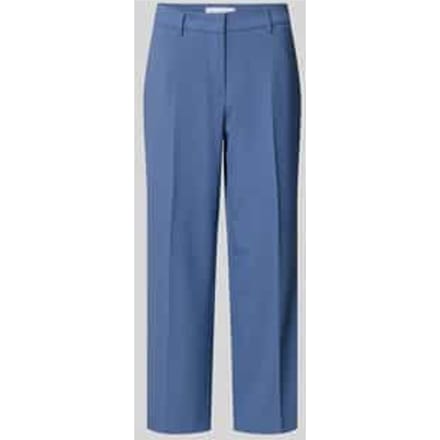 Wide fit stoffen broek met viscose Model 'Olessa'