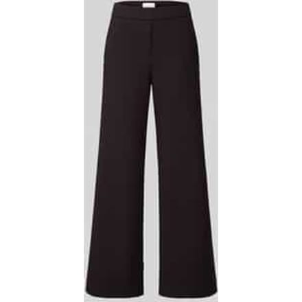 Regular fit wijdte broek van viscosemix model 'NALEY'