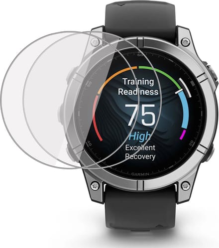 2x Screenprotector geschikt voor Garmin Fenix 8 43mm / Fenix E 47mm - Folie Screen Protector