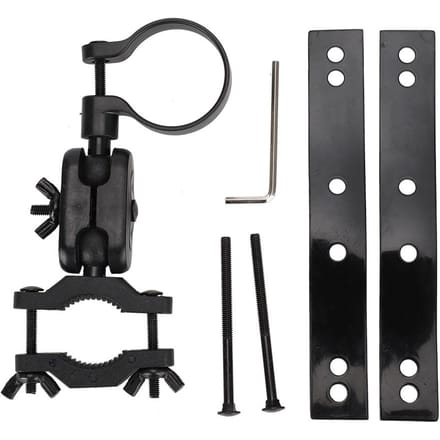 Kit de support de caméra de rétroviseur de voiture, support d'enregistrement de conduite rotatif à 360 degrés gray