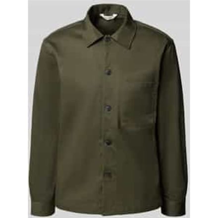 Regular fit overhemdjack van puur katoen, model 'TATE'
