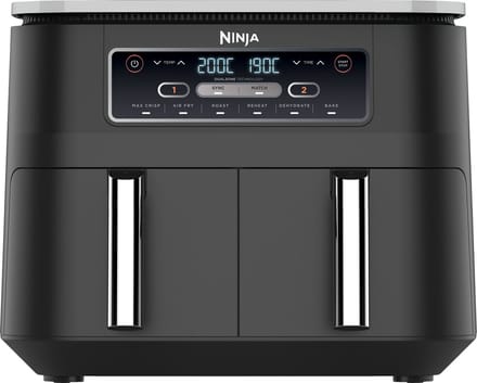 Ninja Dubbele Airfryer XXL - 7.6 Liter - 2020 Model - Dual Zone Technologie - AF300EU