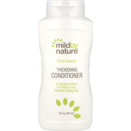 Mild By Nature, Après-shampoing fortifiant pour cheveux, complexe B et biotine, Citrus Squeeze, 473 ml (473ml) gray