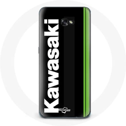 Hoesje - Kawasaki - Samsung Galaxy A3 2017 - Flexibel - Zwart - Bescherming