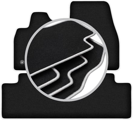 CARLUX-SILVER automatten voor: Ford Mustang Mach-e 0 (2020-)