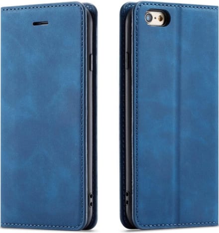 Geschikt voor Apple iPhone 7 - 8 Bookcase | Blauw | Pasjeshouder | Portemonnee hoesje