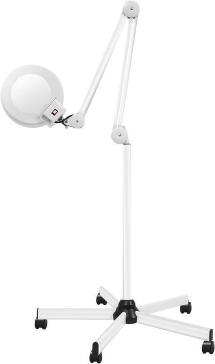 5x Vergrootglas met Licht en Standaard - 5 Dioptrie Staande Loep met Verlichting