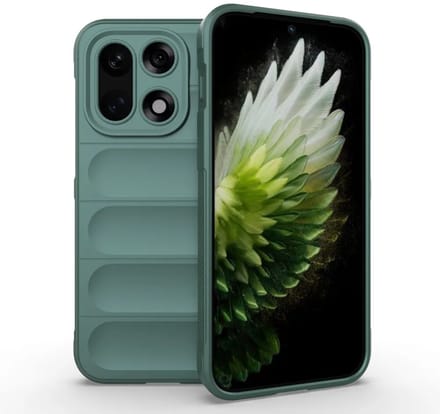MobyDefend Hoesje - Geschikt voor OnePlus 15 - TPU Gripcase - Groen