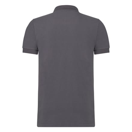 Russell Heren Stretch Poloshirt (Convoy Grijs Effen)