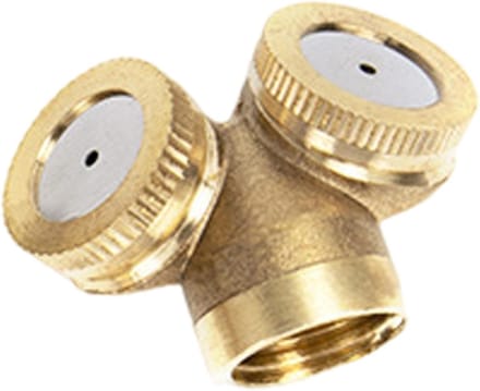 Nevelsproeiers - Waterbesparend mondstuk - Broeikas bewatering - Meerdere sproeipatronen - 1/2 inch aansluiting - Koper