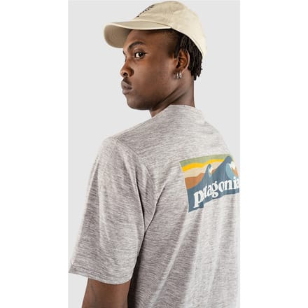 Patagonia Cap Cool Daily Graphic Waters Lycra grijs