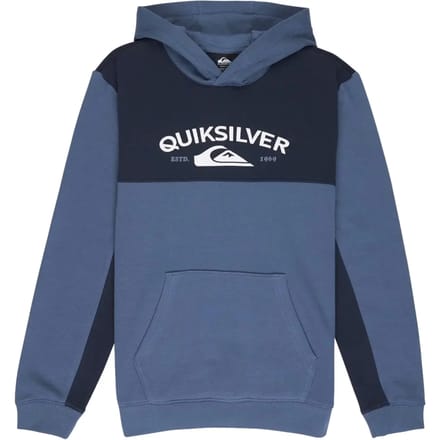 Quiksilver Knowledge Area Hoodie Blauw 10 Years Jongens